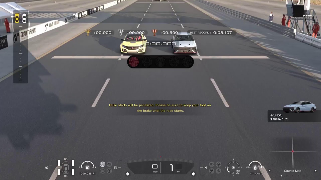 Gran Turismo 7 - K24 EK9 at NÜR, for the daily roulette! 😎🚗