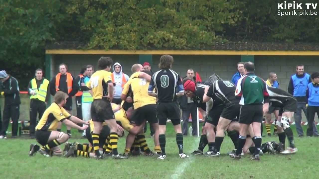 D1 - 8ème journée: Frameries - Kituro 19-43 (17 novembre 2013)