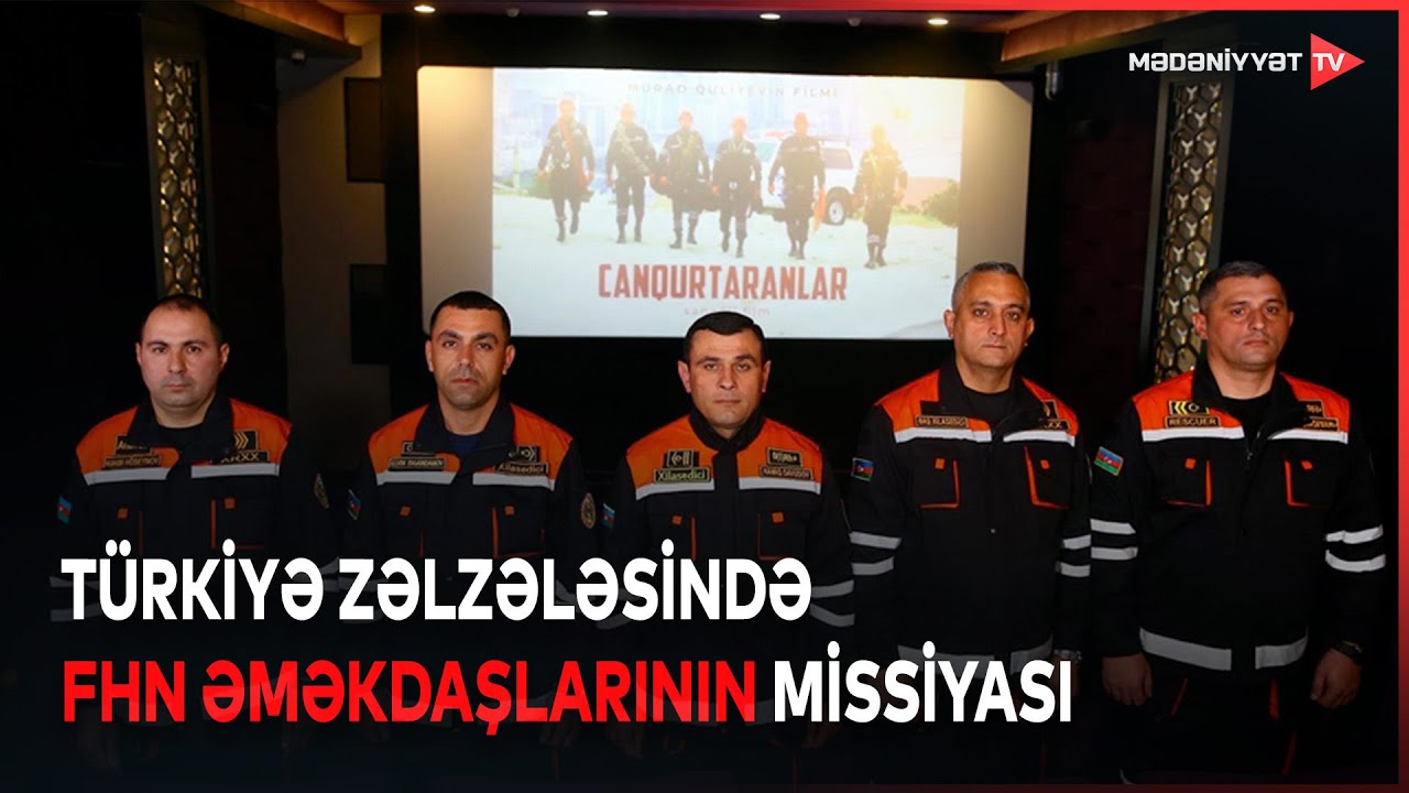 Türkiyə zəlzələsi fonunda Azərbaycan xilasedicilərinin fədakarlığı