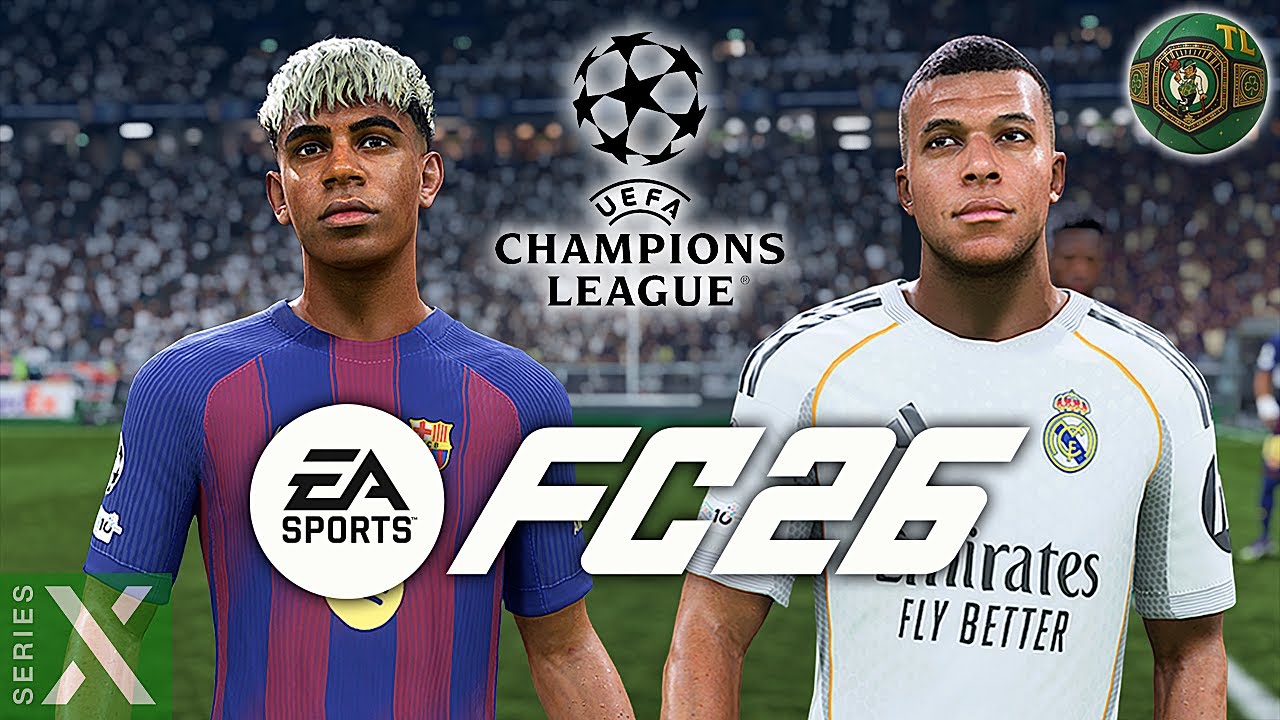 EA FC 26 | Финал ЛЧ: «Реал Мадрид» против «Барселоны» | Xbox Series X | Реалистичный игровой проц...