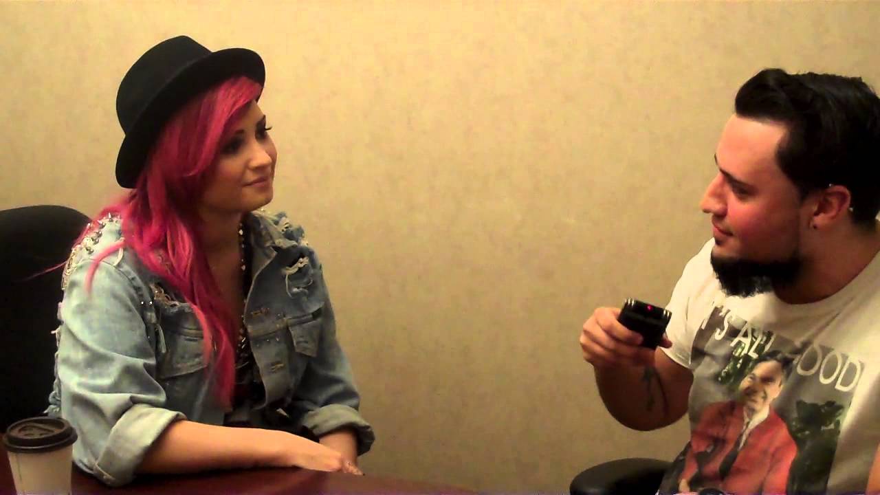 Demi Lovato With Josh Martinez on 1075 KISS FM