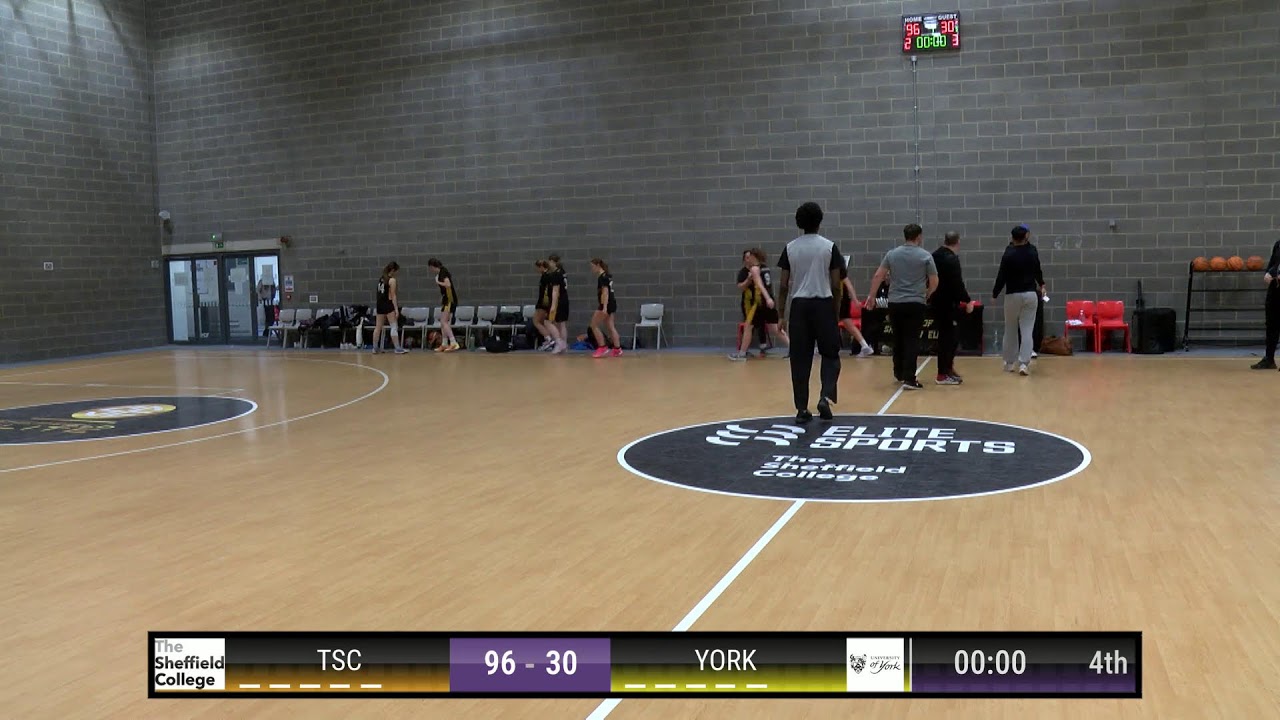 The Sheffield College v University of York - BUCS Women Cup