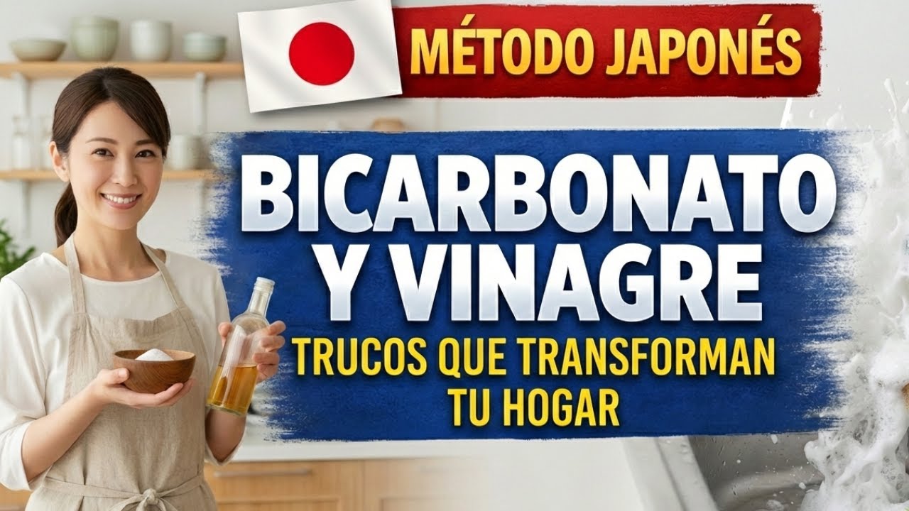 El Secreto JAPONÉS Para Una Casa IMPECABLE: El Poder Del BICARBONATO y VINAGRE