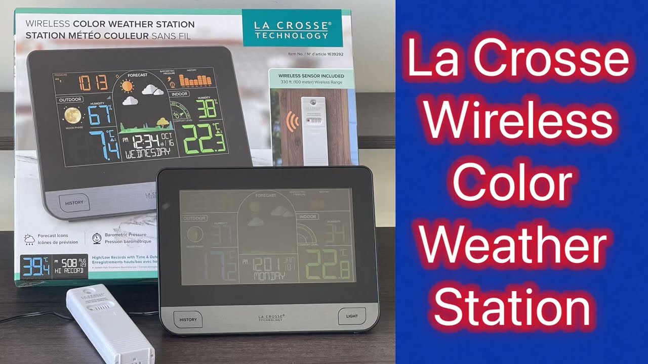 Unboxing and Setting up La Crosse Wireless Weather Station #unboxing #weather #technology