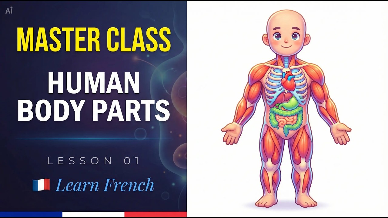 Lesson 1: Parts of the Human Body - Learn French
