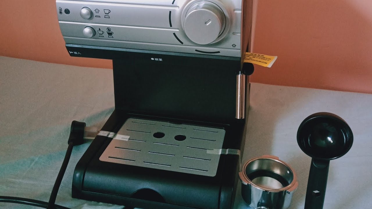 Unboxing my Donlim Coffee machine for my small coffee shop business :)