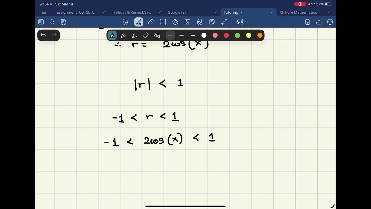 2.5 Infinite Geometric Series Part 2