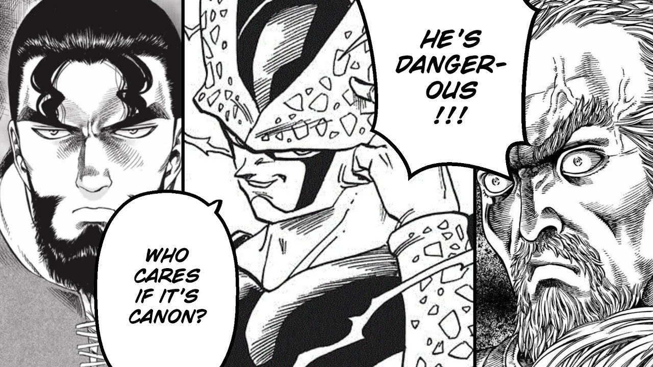 Cell Stops Askeladd (and Miguel O'Hara) (Manga Parody)