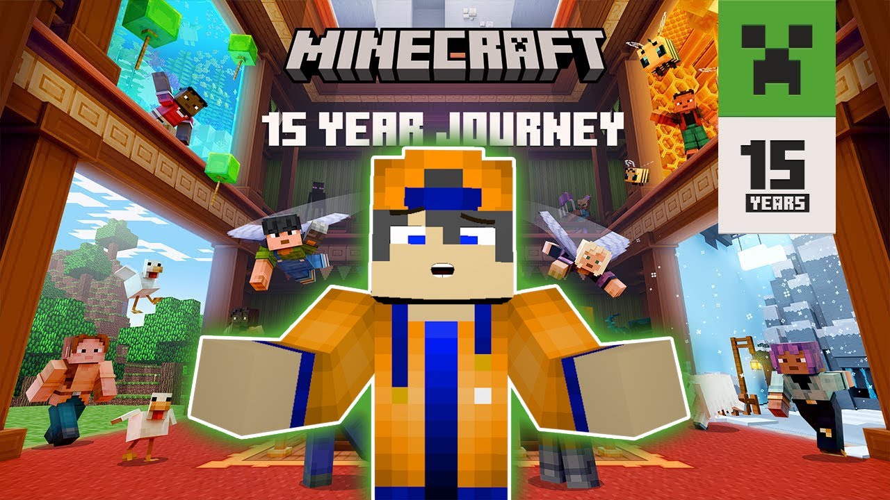 Minecraft Map គម្រប់ខួប 15​ ឆ្នាំ ពិតជាអស្ចារ្យមែន