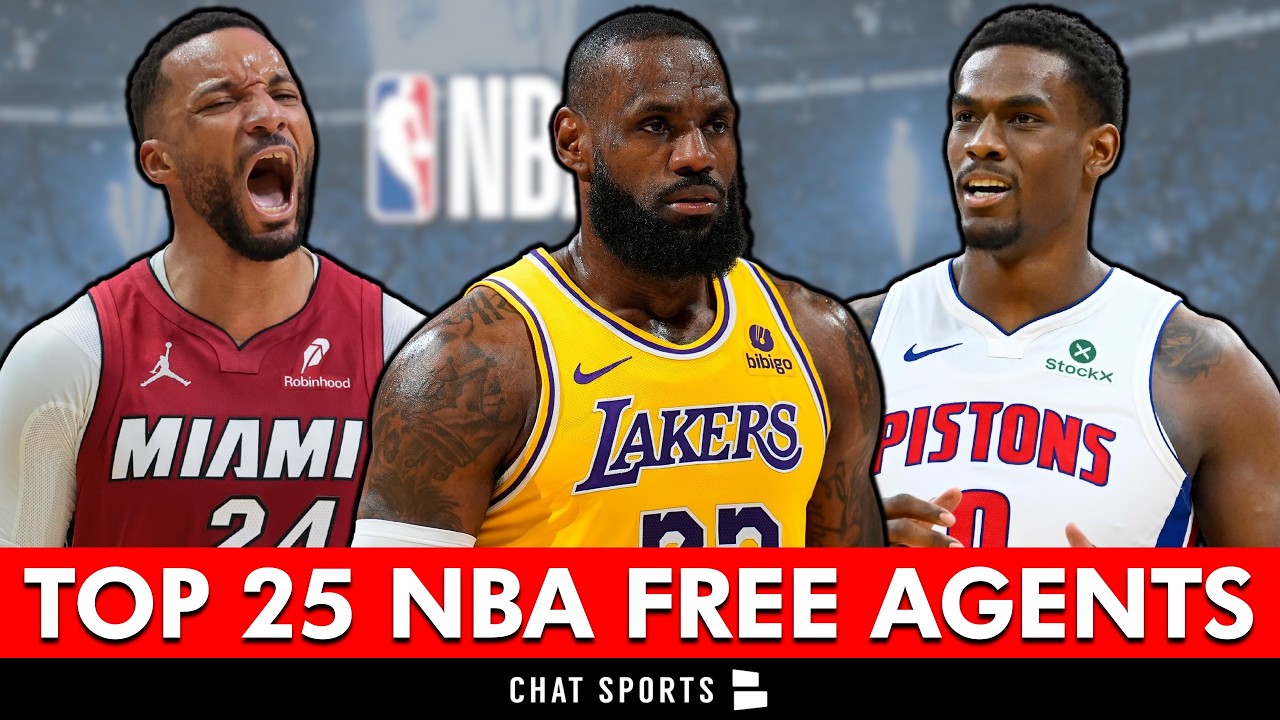Top 25 NBA Free Agents In 2026