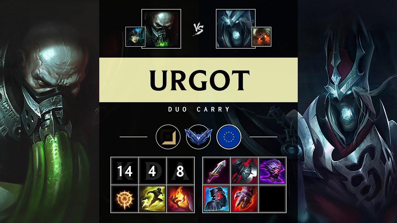 Urgot ADC vs Karthus - EUW Diamond Patch 25.15