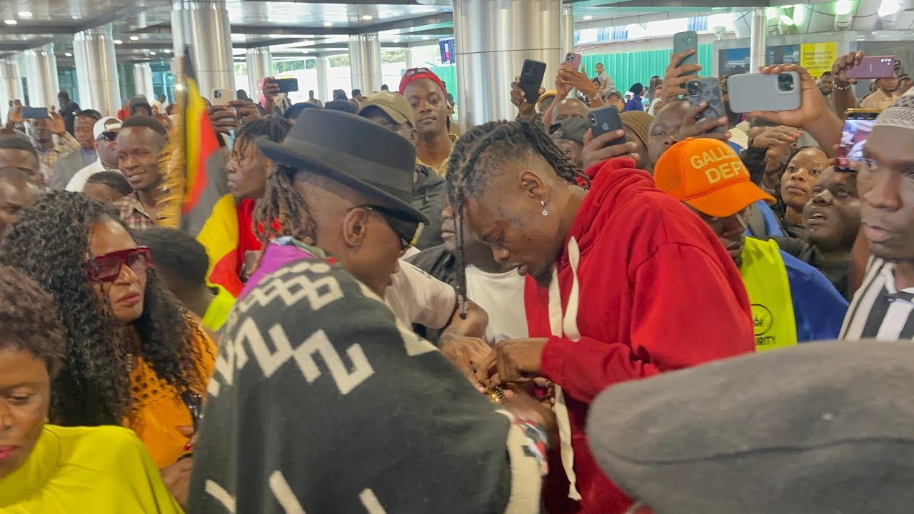 Dr Jose Chameleon has been Welcomed like a King at Entebbe Airport
