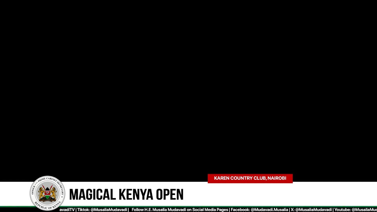 Magical Kenya Open, Karen Country Club, Nairobi