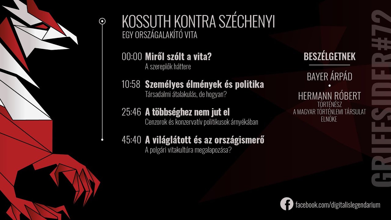 #72 - Kossuth kontra Széchenyi - Hermann Róbert, történész