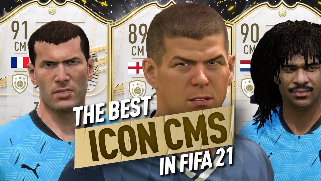 Top 10 BEST ICON CENTER MIDFIELDERS (CM) in FIFA 21 Ultimate Team