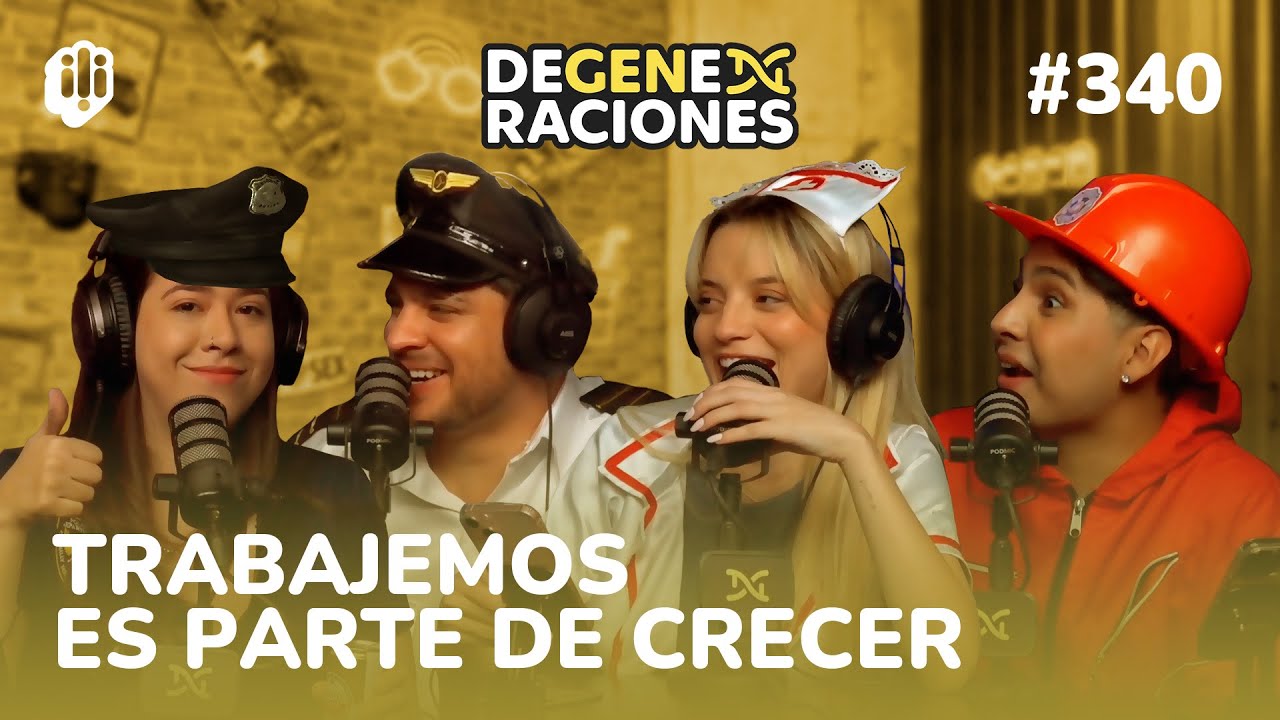 DeGeneraciones #340 | MARCO, LUISFER, MALENA, RENÉ | TRABAJEMOS/ES PARTE DE CRECER