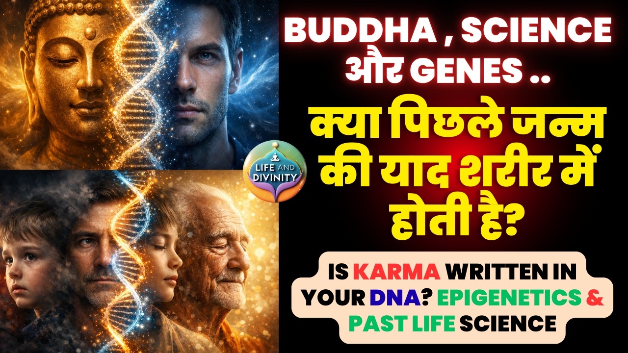 Buddha, कर्म और DNA का गहरा सच | What Buddha Knew About Epigenetics | Shocking Scientific Truth