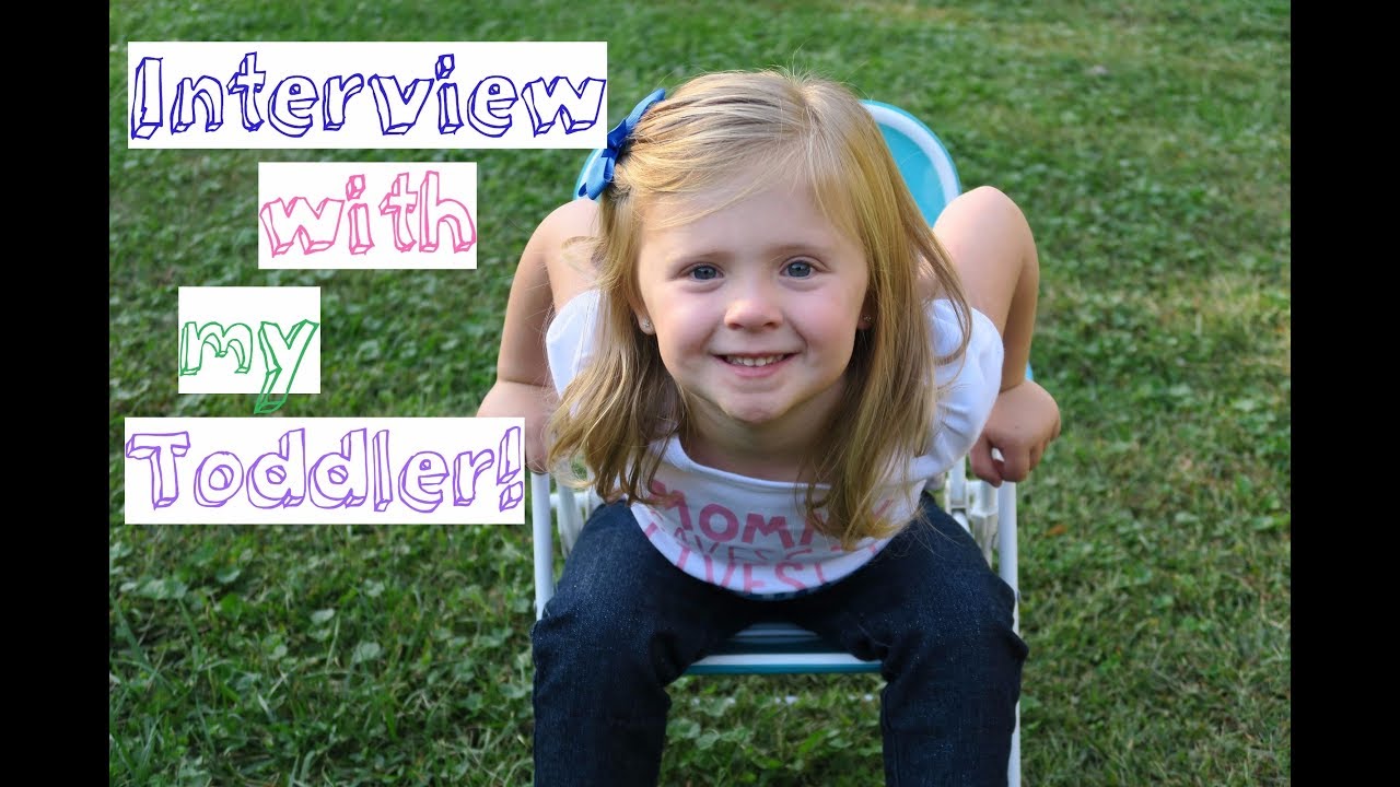 INTERVIEW WITH MY TODDLER! | Ellie, 3 years old