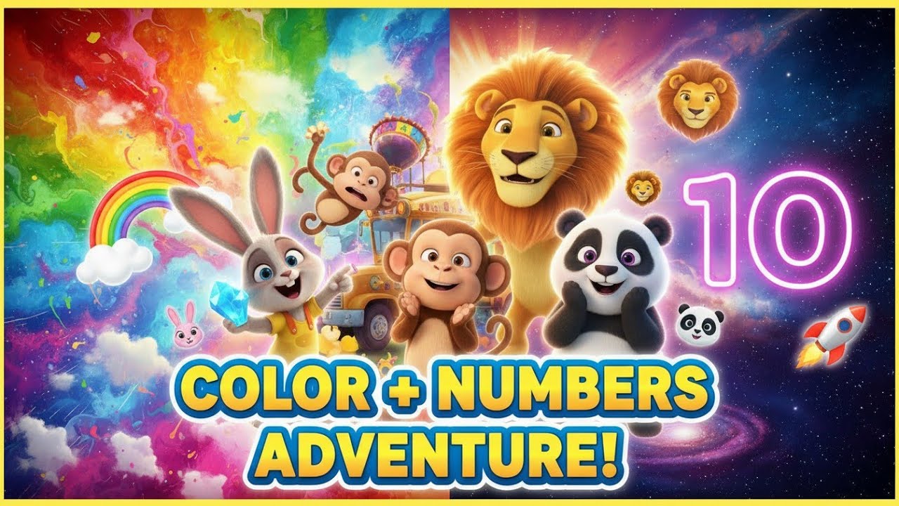 Bunny & Friends Full Adventure Movie 🐰🐵🦁 | Cartoon Stories with Fun & Moral Lessons