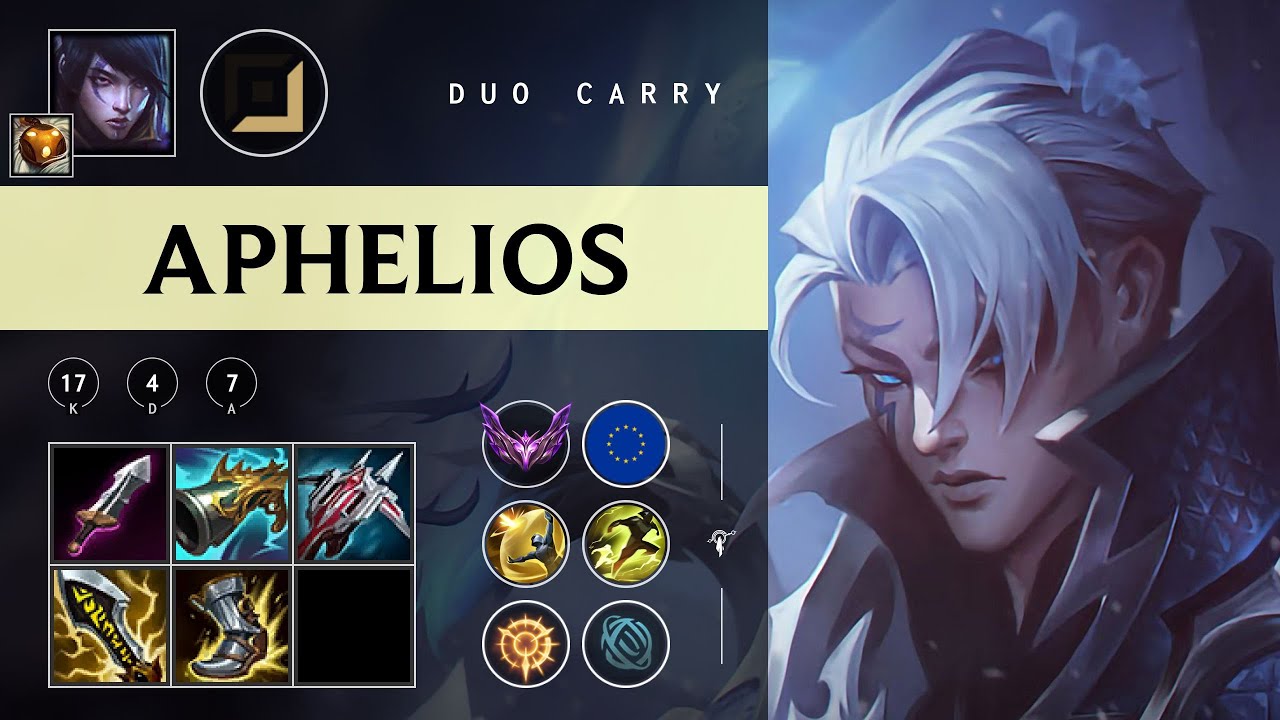 Aphelios ADC vs Yasuo - EUW Master Patch 25.24