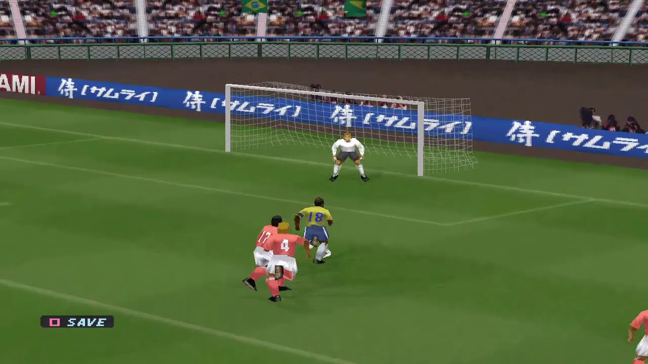 Winning Eleven 2002 - Classic Brazil Vs Classic Netherlands