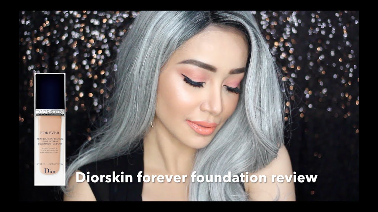 Diorskin forever foundation review /peach makeup tutorial |sweet peach TOO FACED
