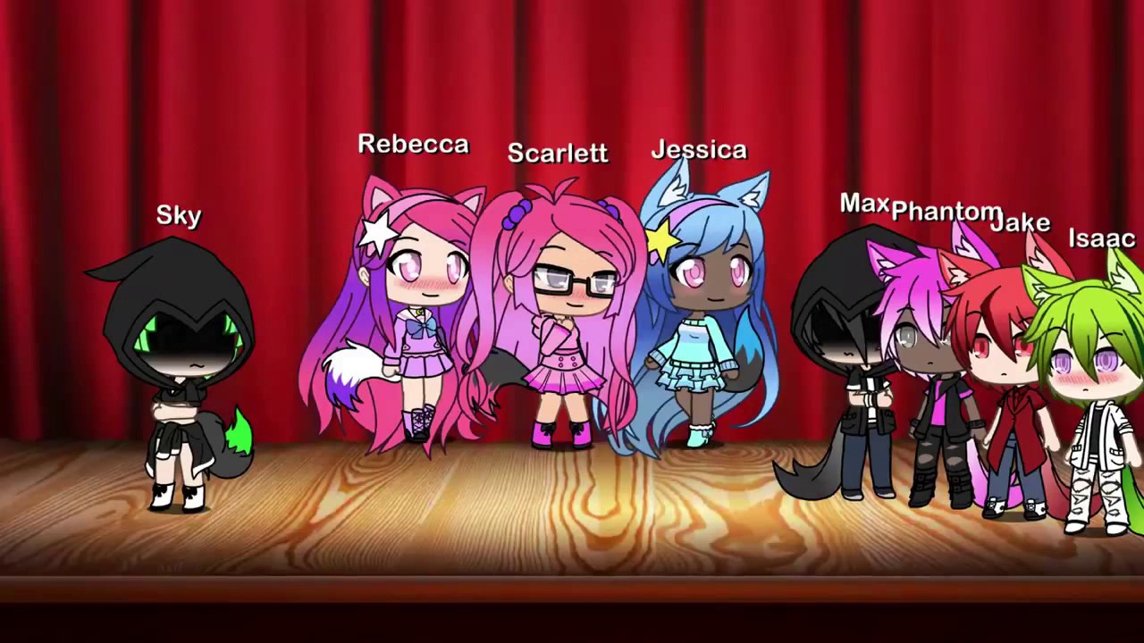 Boys vs Girls singing battle Gacha Life