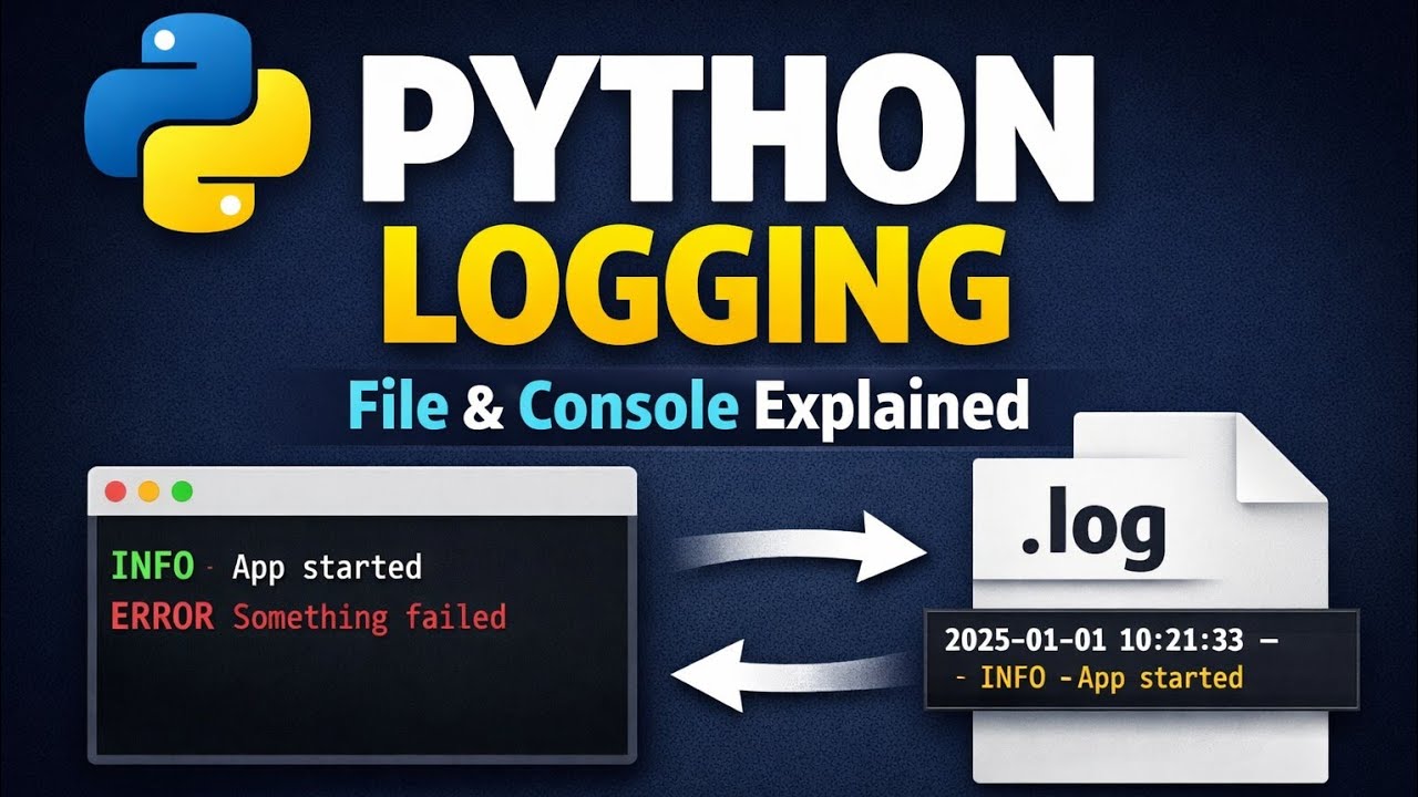 Python Logging: File, Stream Handler using Custom Formatters