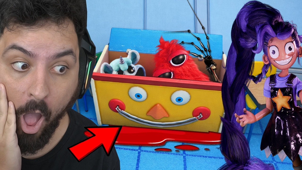 O BAÚ SECRETO DOS *BRINQUEDOS MAUS* da LILLY LOVEBRAIDS *HACKEIO TUDO* - Poppy Playtime CAPITULO 5