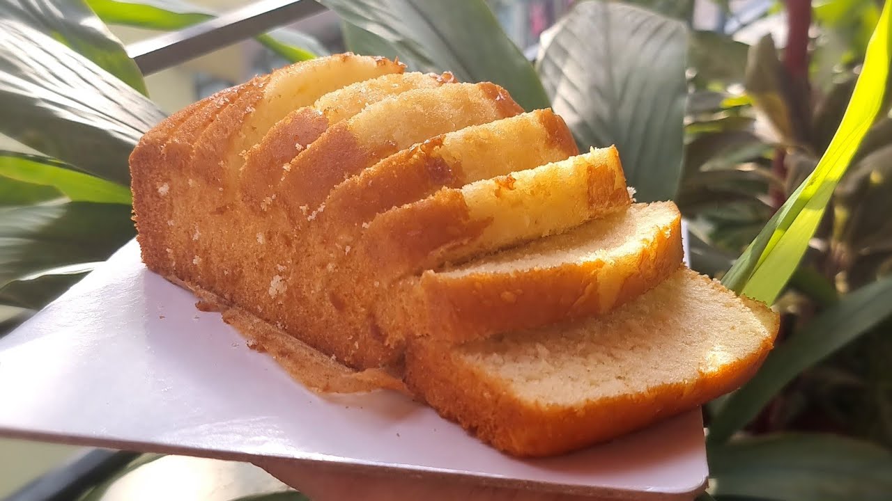 চুলায় তৈরি পাউন্ড কেক রেসিপি | Vanilla Pound cake recipe without Oven | #poundcake #withoutoven