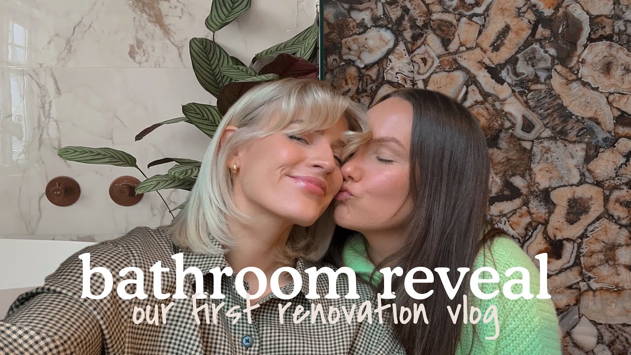 ВИД ВАННОЙ КОМНАТЫ 🛁 // наш первый длинный видеоблог о ремонте 🏡