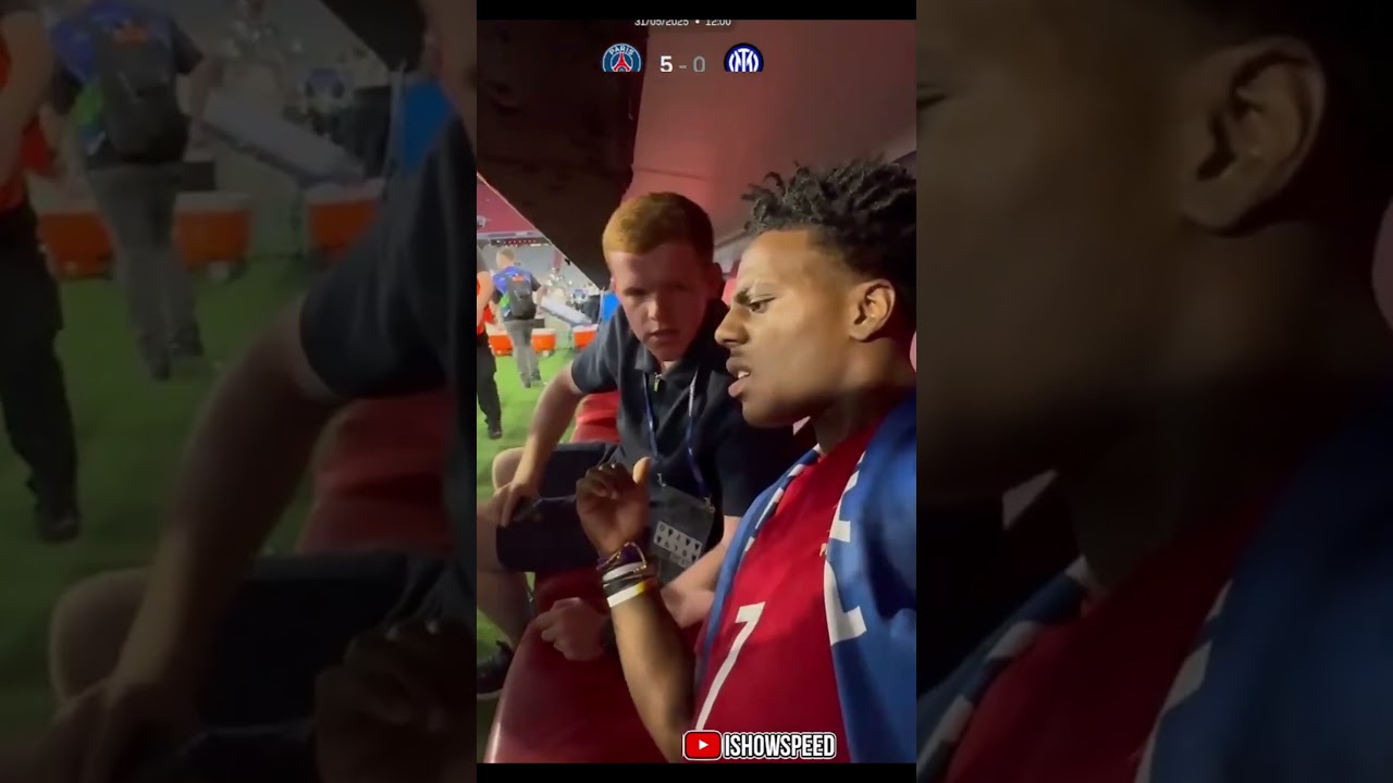 Speed Had NO CLUE What This British Fan Said! 😂🇬🇧 #ishowspeed #speed