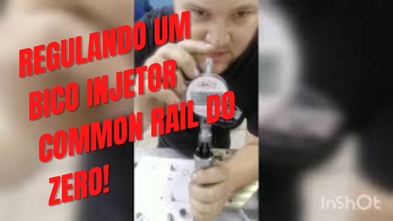 Como Regula um Bico Injetor Common Rail do Zero? Injetor do Cargo Familia 120