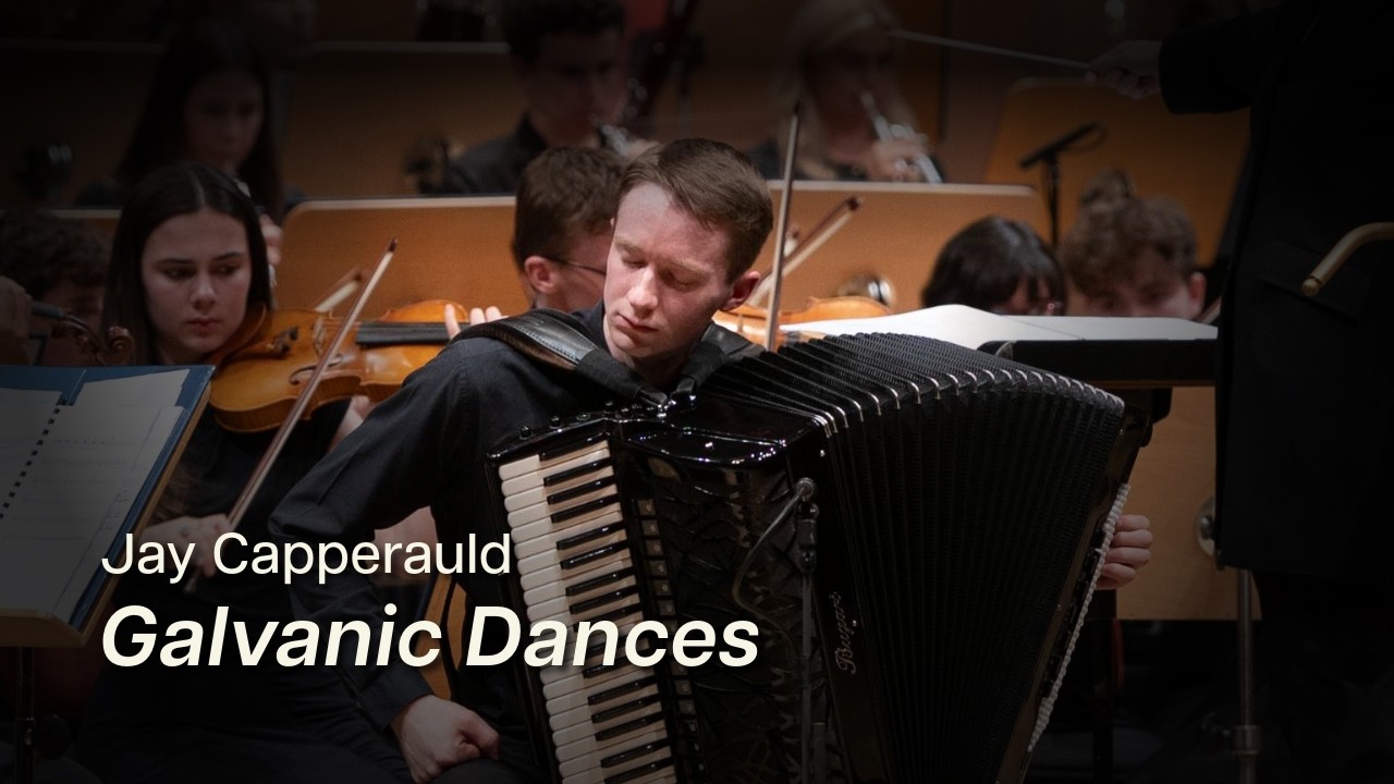 Jay Capperauld - Galvanic Dances | NYOS, Ryan Corbett & Catherine Larsen-Maguire