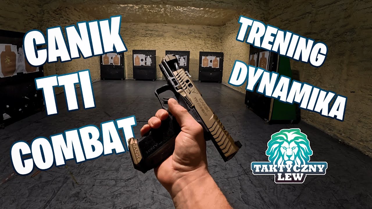 Canik TTI Combat - trening dynamika test IPSC PIRO IDPA strzelnica Magnus Milanówek