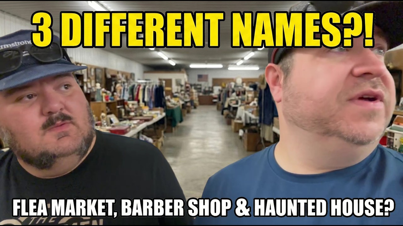 Thrifting the Flea Market with 3 Different Names | Grundy, VA