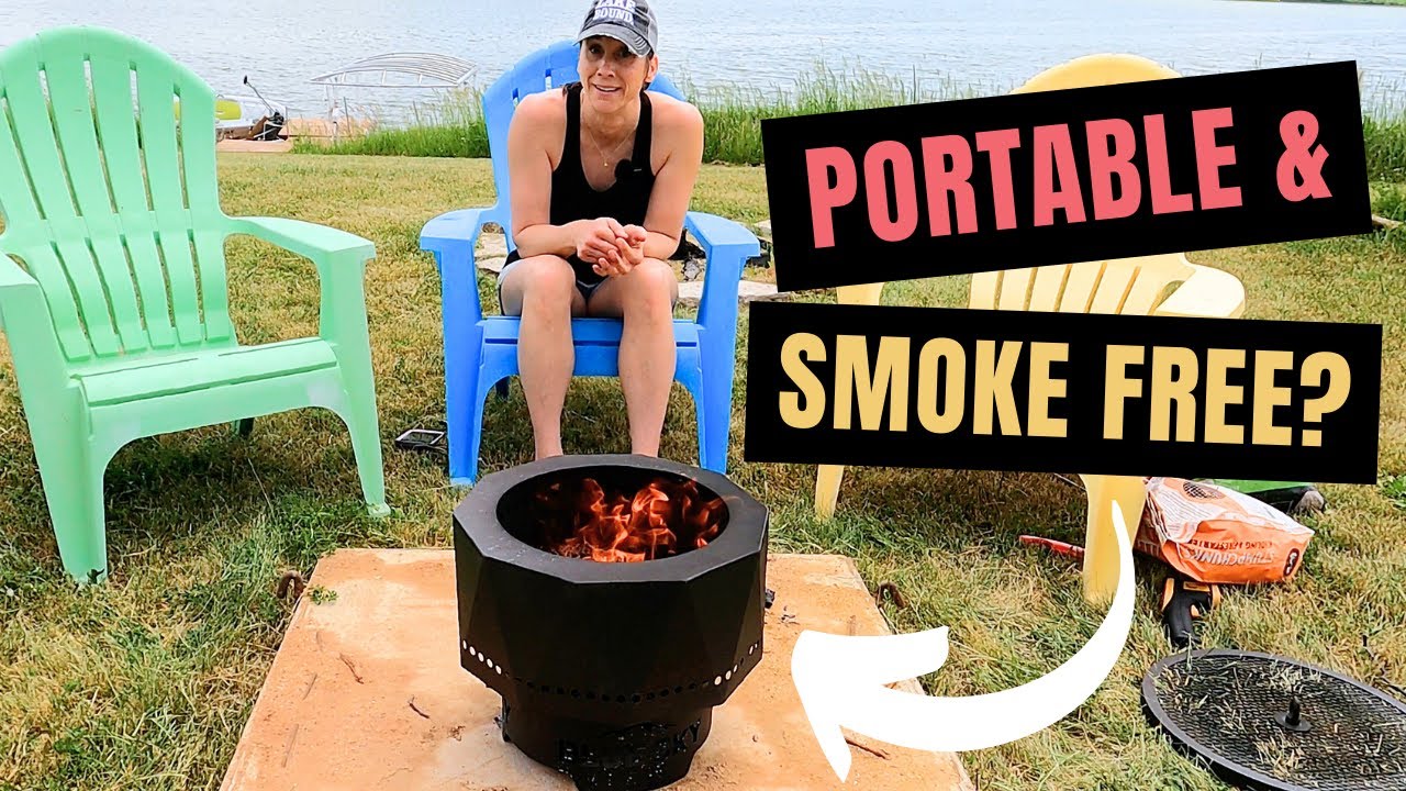 🔥 Blue Sky RIDGE Portable Fire Pit Review | Is it smokeless?