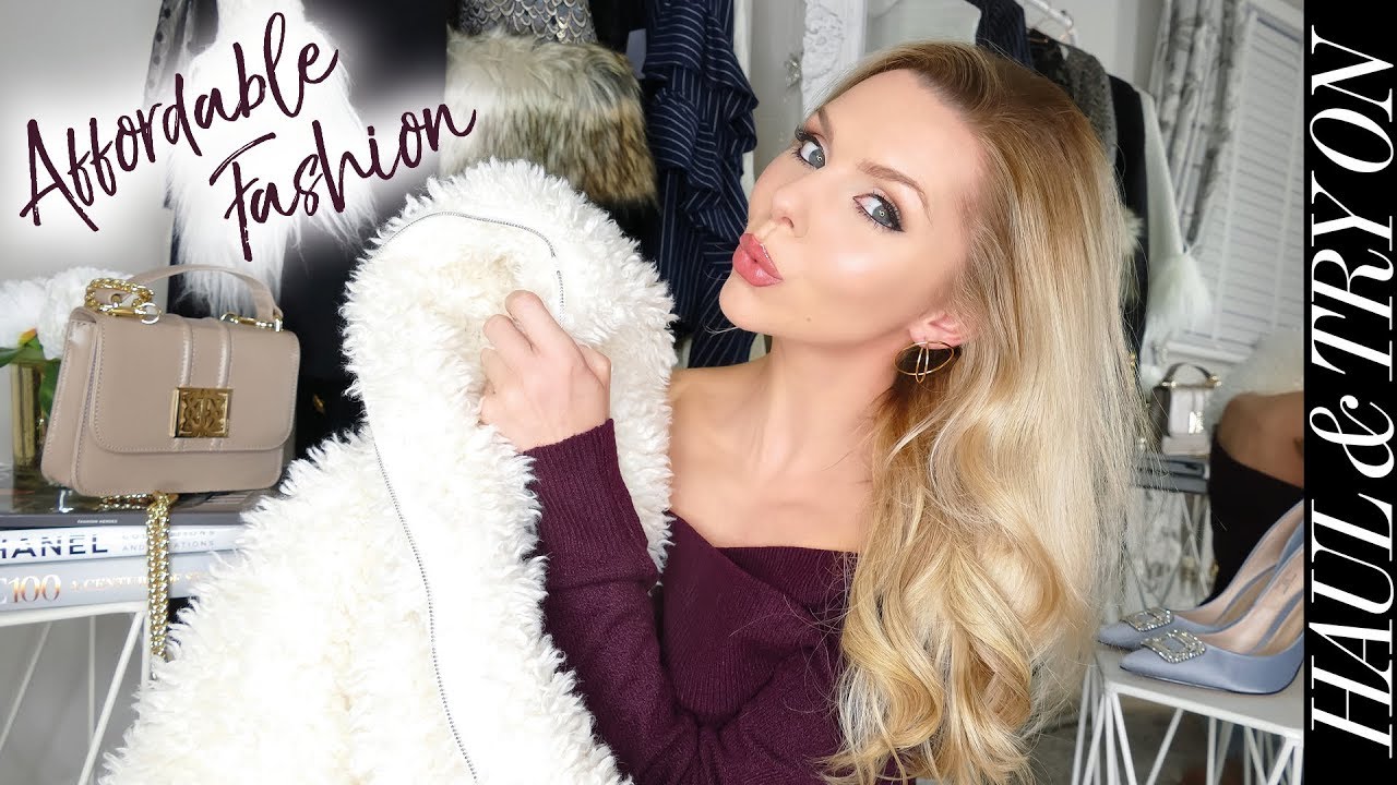 HAUL & TRY ON // Winter 2017 // Shein, knitwear & festive style