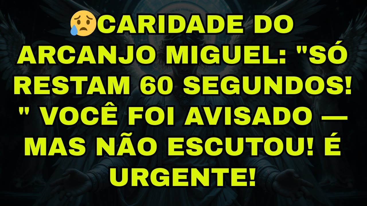 😥CARIDADE DO ARCANJO MIGUEL: 
