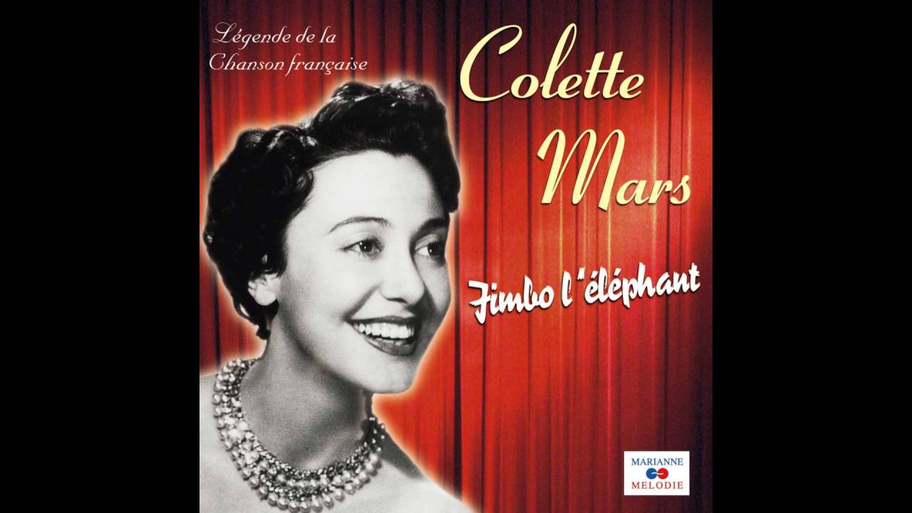 Colette Mars - Le vent emporte ma chanson