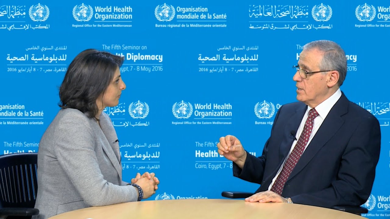 Health diplomacy: interview with Dr Ala Alwan, WHO Regional Director