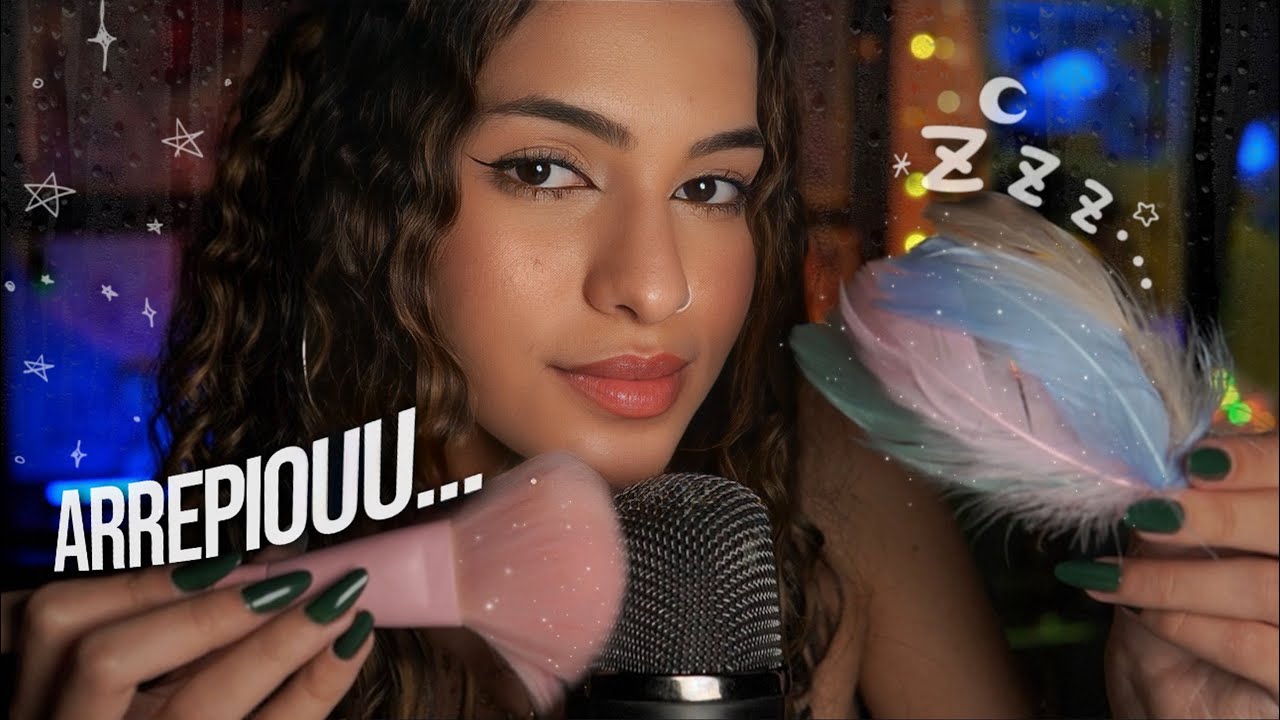 ASMR - Voc&ecirc; vai Sentir ARREPIOS por TODO o Corpo 😳🎧 Use FONES! (8D) 🌀