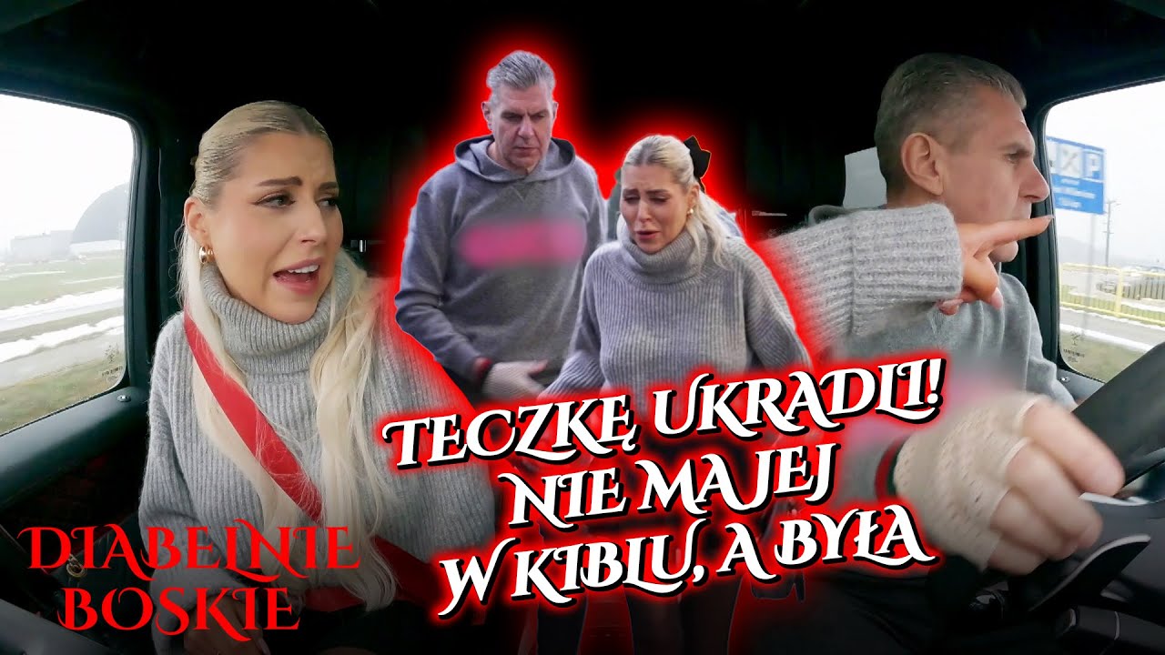 Julia zostawiła ważne dokumenty w kiblu na stacji paliw 😂 | Diabelnie boskie