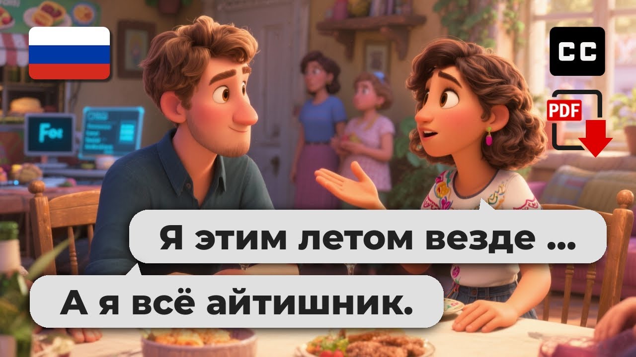 Простой русский разговор – 🍹 Разговор о летних работах с семьей | Начальный уровень