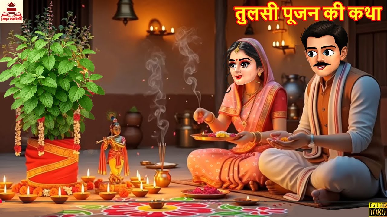 तुलसी पूजन की कथा | Tulsi Pujan Ki Katha | Bhakti Kahani | Bhakti Story | Hindi Kahani | Tulsi Pujan