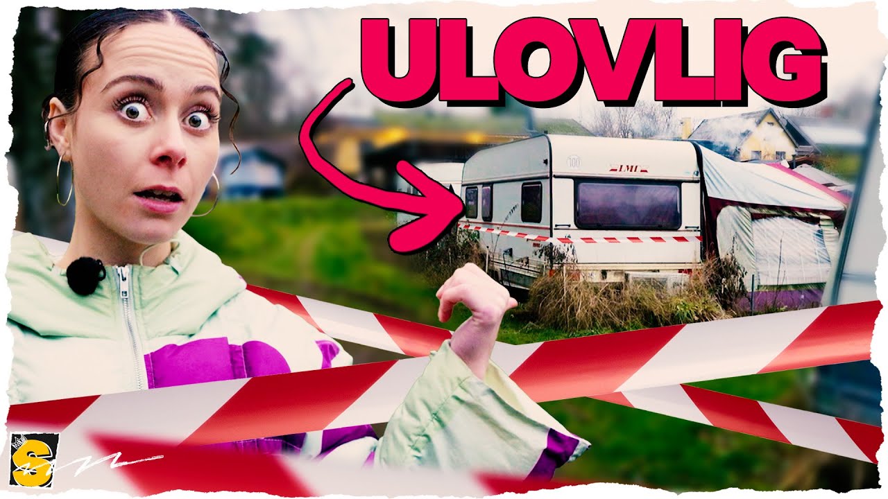 Besøger ULOVLIG campingplads! | STATUS