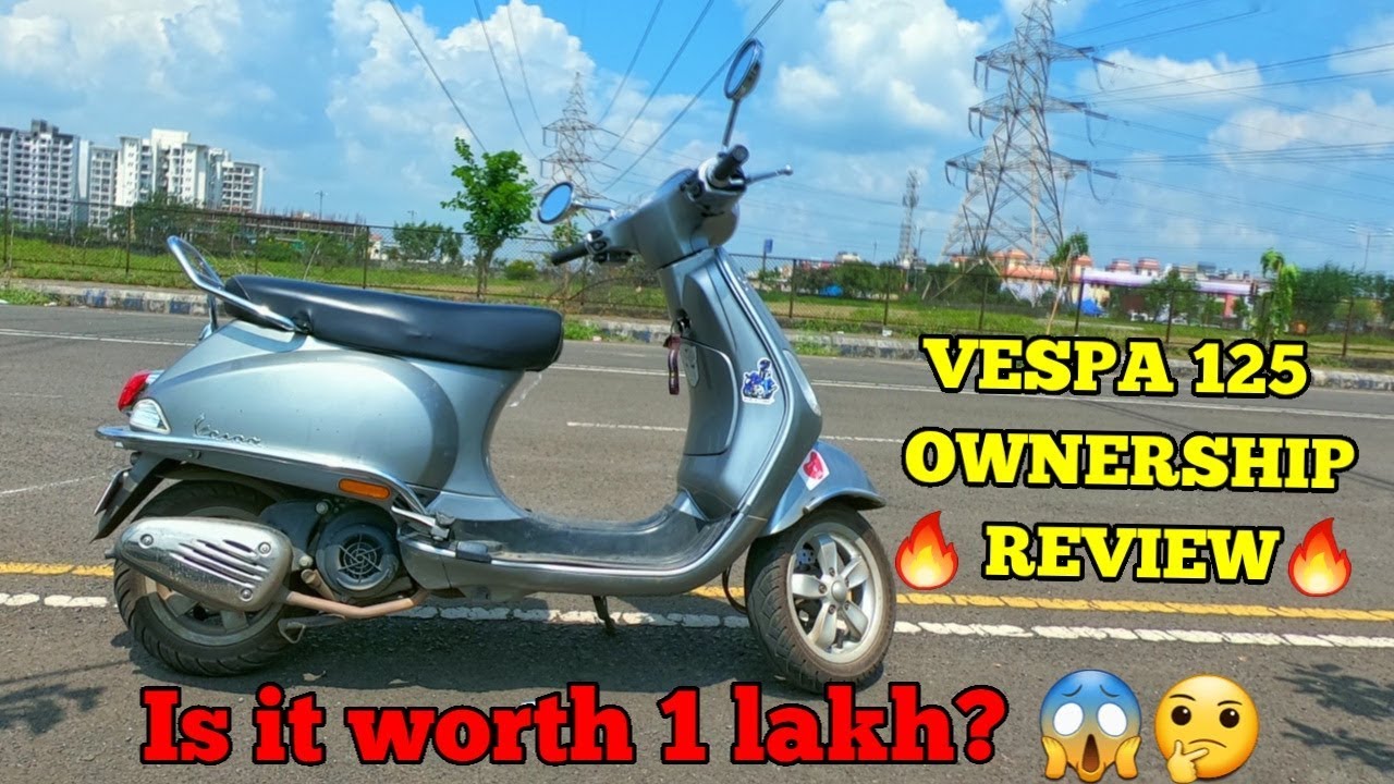 VESPA VXL 125 - 🔥Best classic looking scooter but PRICEY🔥😱 [OWNERSHIP REVIEW IN HINDI]😎