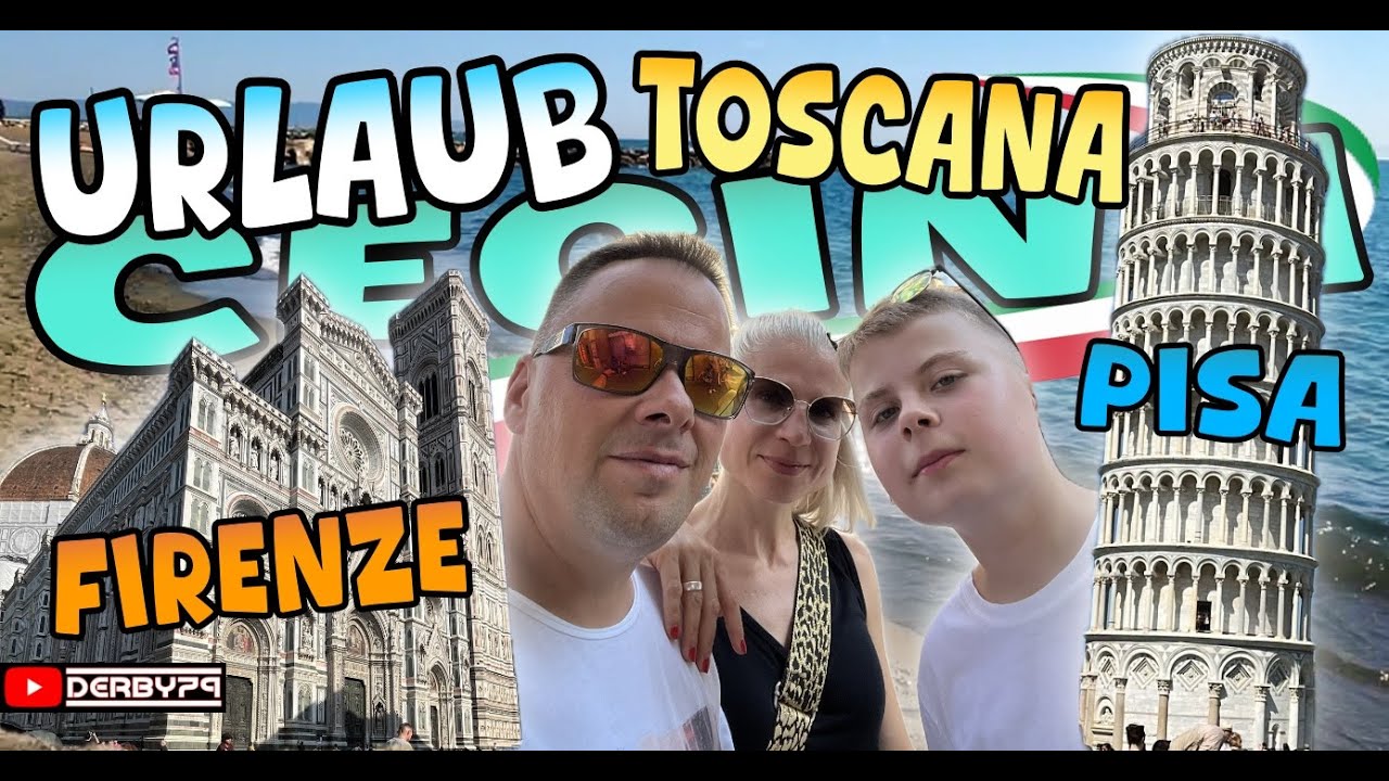 🏙️URLAUB IN DER TOSCANA | Firenze | PISA | CECINA |🇮🇹TOUR | Teil 1