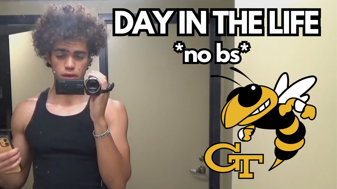 BRUTALLY realistic college day in the life // Georgia Tech Freshman
