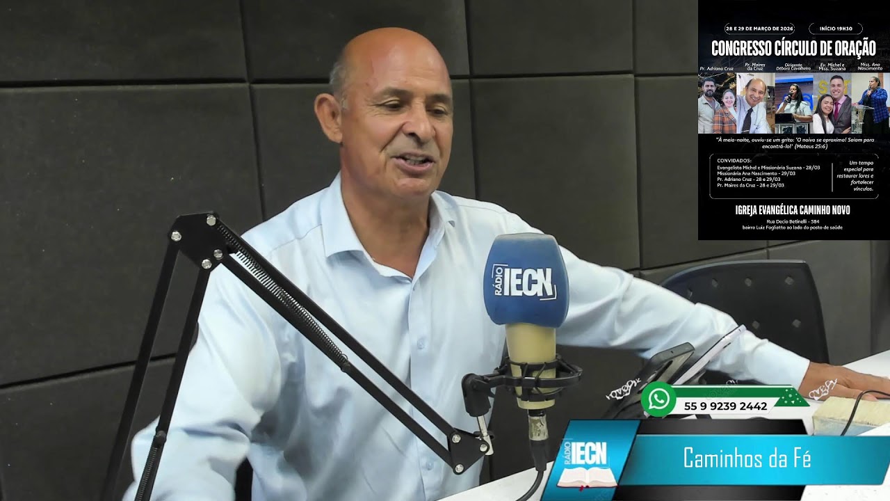 Por Jesus Cristo - 15.03.26 Pr. Aldi Drews - Pra. Eva Solange e Convidados